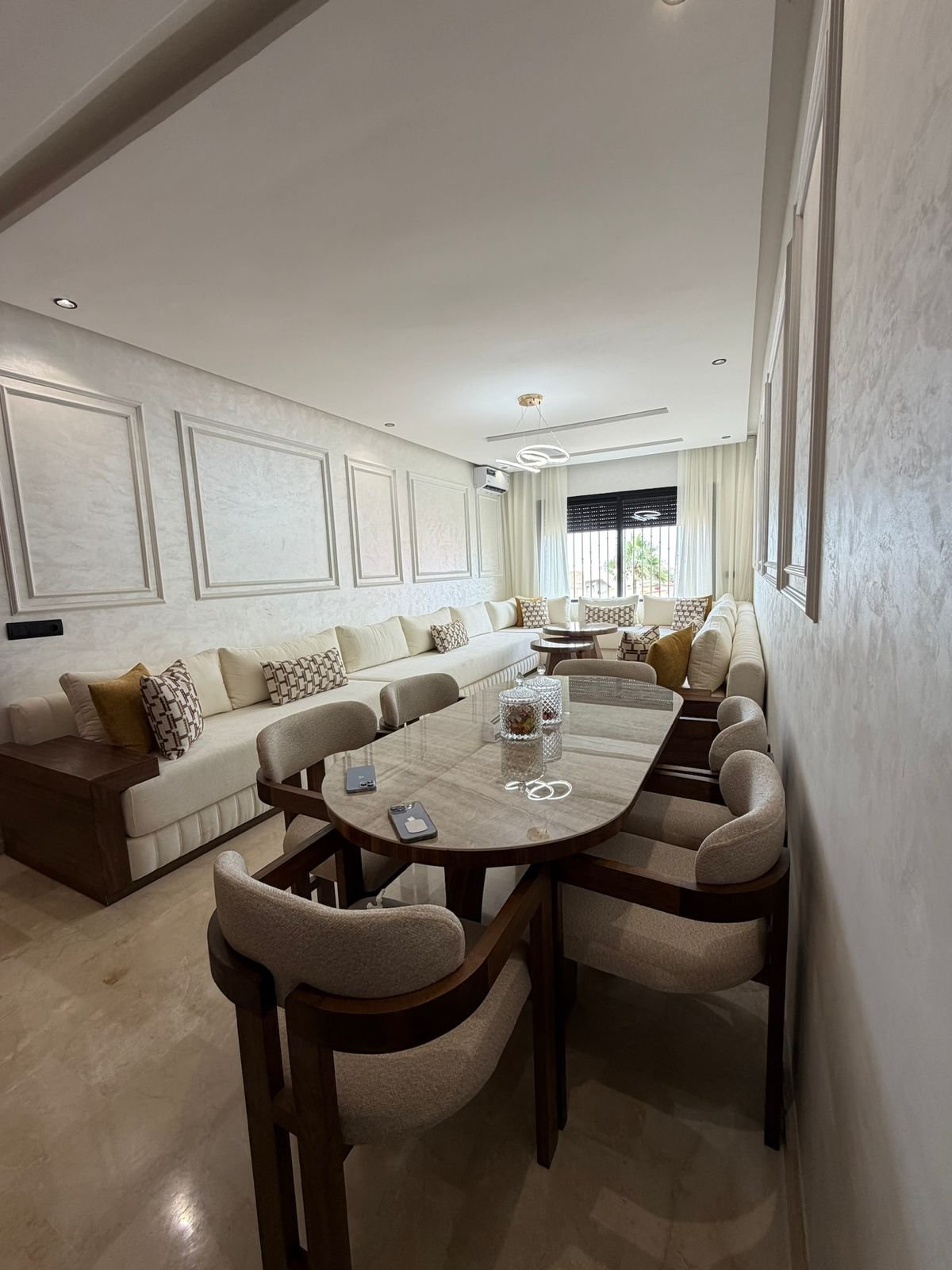Salon marocain élégant
